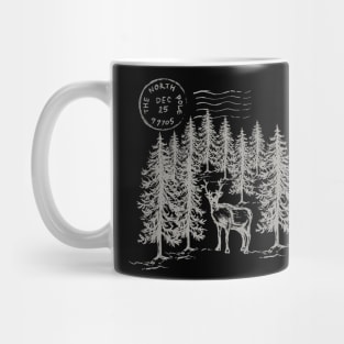 Letter to Santa in the North Pole Mug